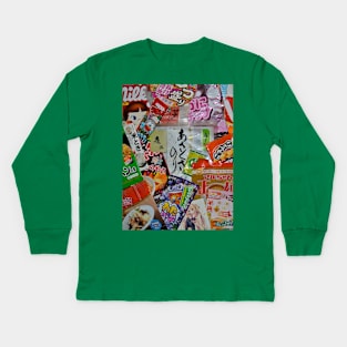 JPTrash01 Kids Long Sleeve T-Shirt